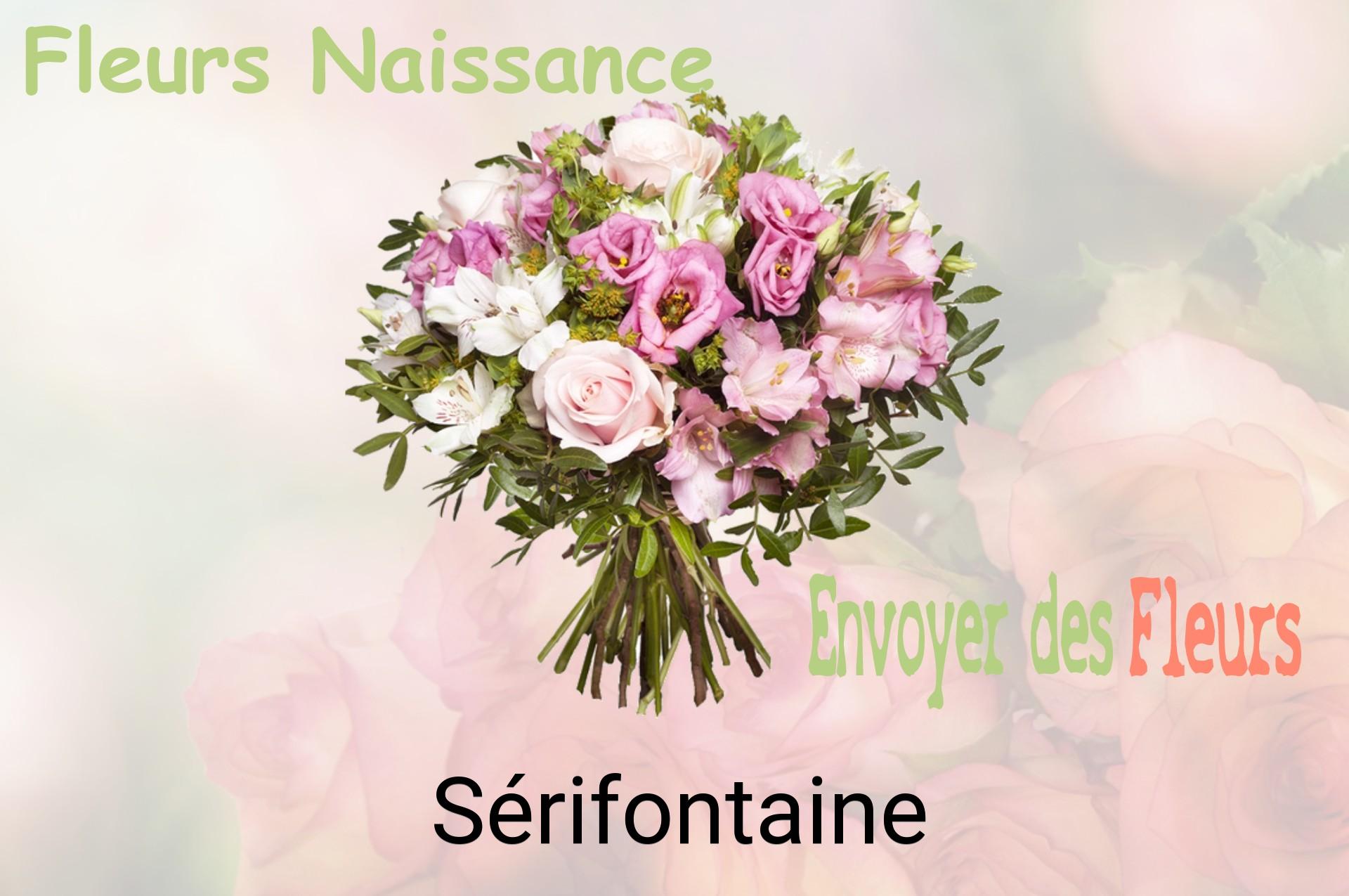 Bouquet de fleurs de naissance livré à Sérifontaine